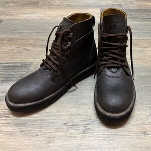 Men's Brown Leather Boots